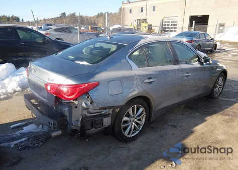 2015 Infiniti Q50 Premium z USA, uszkodzony, nr VIN JN1BV7AR5FM399475